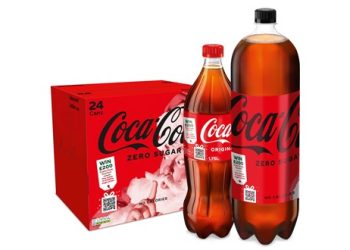 COCA-COLA FIRST BEVERAGE BRAND TO PILOT NAVILENS ON PACKS