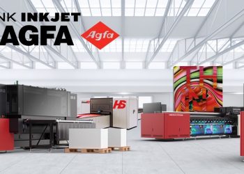 AGFA DIGITAL PRINT WING IMPROVES IN Q1