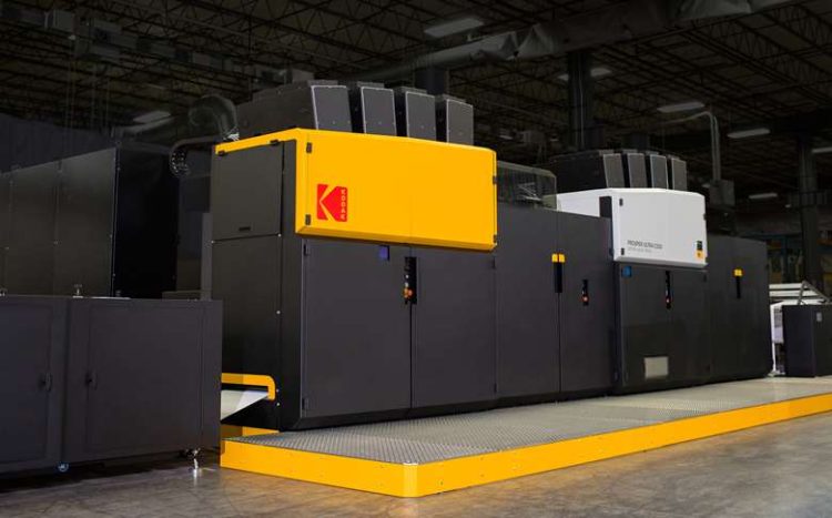 KODAK INSTALLS FIRST NEXT-GEN INKJETS