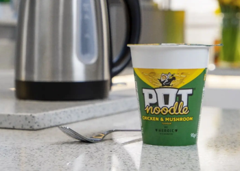 UNILEVER TRIALS PAPER FOR POT NOODLE