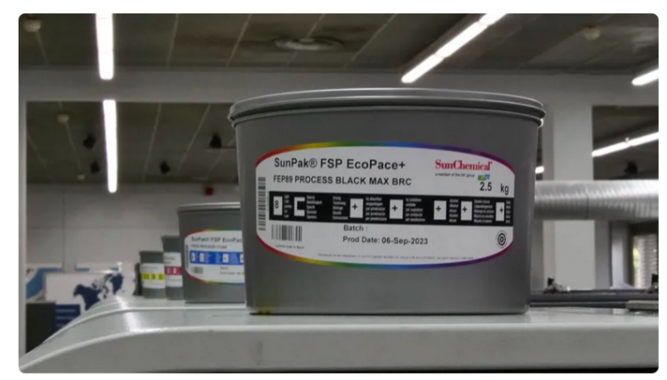 SUN CHEMICAL LAUDS NEW INK TECHNOLOGY