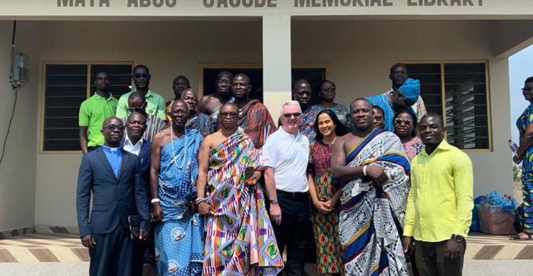 FC GROUP OPENS MAYA ABOU-JAOUDE MEMORIAL LIBRARY AT NINGO PRAMPRAM, GHANA