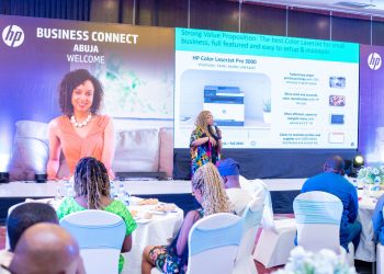HP PRESENTS ITS COLOUR LASERJET PRO 3000 SERIES PARTNERS IN ABUJA