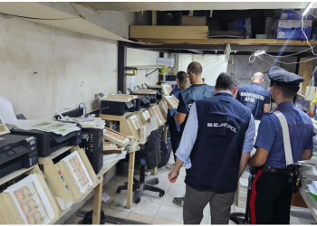 EURO FORGER ARRESTED IN ITALY