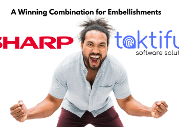 TAKTIFUL AND SHARP ANNOUNCE STRATEGIC PARTNERSHIP ON EMBELLISHMENTS