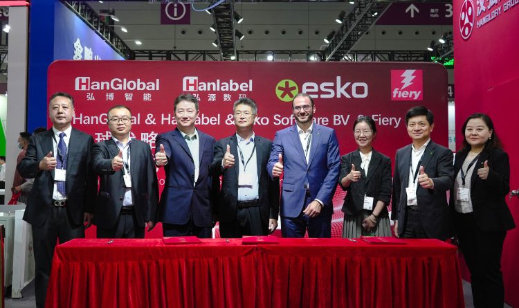 ESKO, FIERY, AND HANGLOBAL/HANLABEL ANNOUNCE STRATEGIC COLLABORATION TO REVOLUTIONIZE DIGITAL LABEL PRINTING