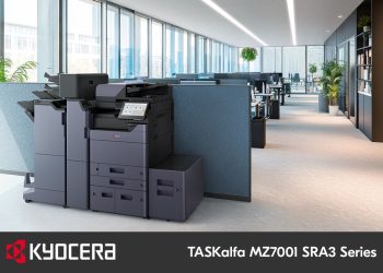 KYOCERA EXPANDS TASKALFA RANGE WITH LAUNCH OF MZ7001 SRA3 SERIES