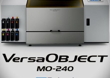 ROLAND DGA RELEASES NEW V-BOND INK FOR VERSAOBJECT MO SERIES BENCHTOP UV FLATBED PRINTERS