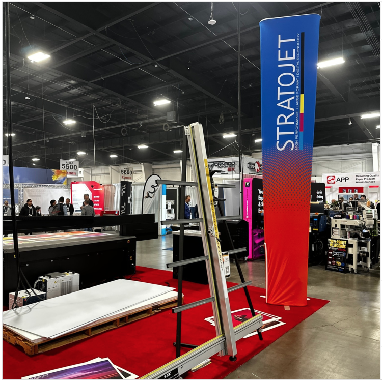 STRATOJET PRESENTS AWARD-WINNING WIDE FORMAT PRINTERS AT GRAPHICS CANADA EXPO 2025