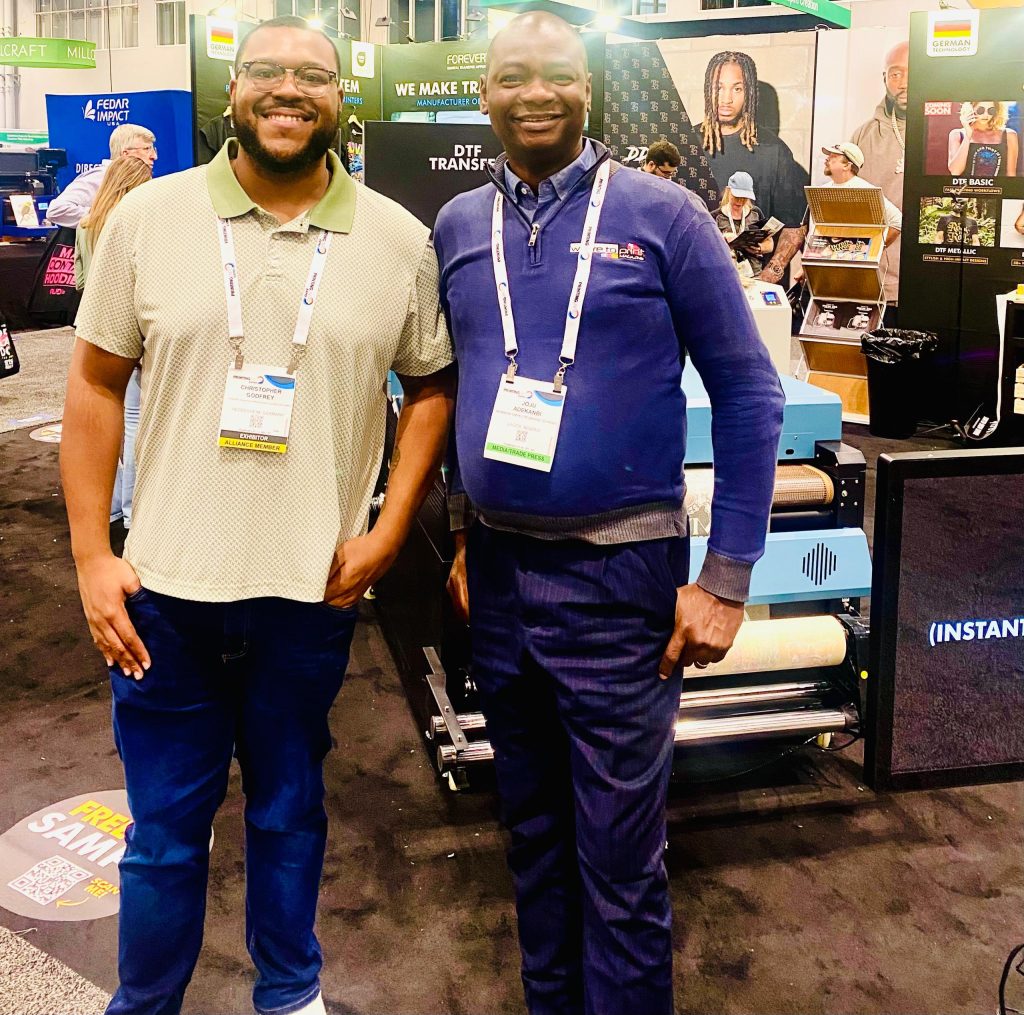 Yours truly with Christopher Godfrey (Forever Transfer).