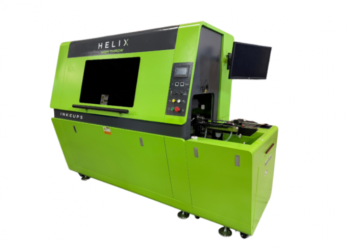 INKCUPS LAUNCHES HELIX HIGH-THROW UV CYLINDRICAL PRINTER